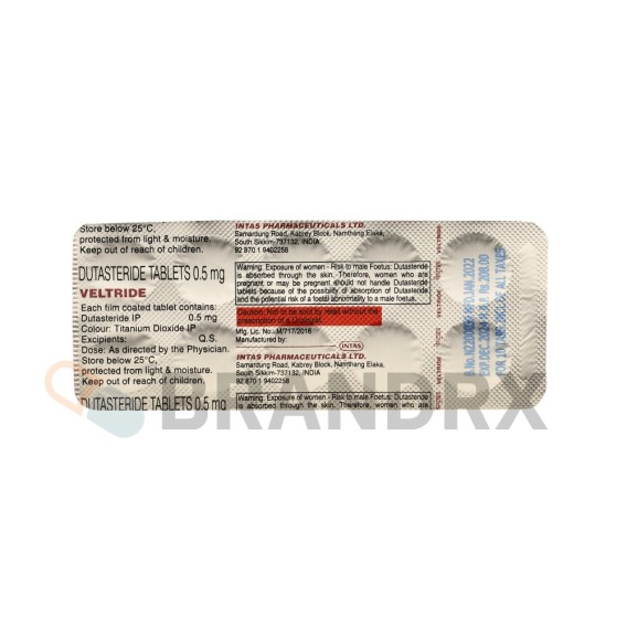 Veltride 0.5 mg Intas Pharmaceuticals