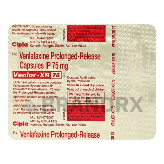 Venlor XR 75 mg Cipla
