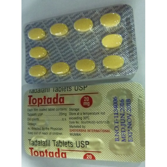 Toptada 20mg Centurion Laboratories