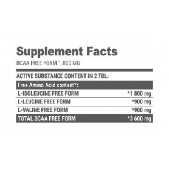 Extrifit Bcaa 1800 300 tabs EXTRIFIT